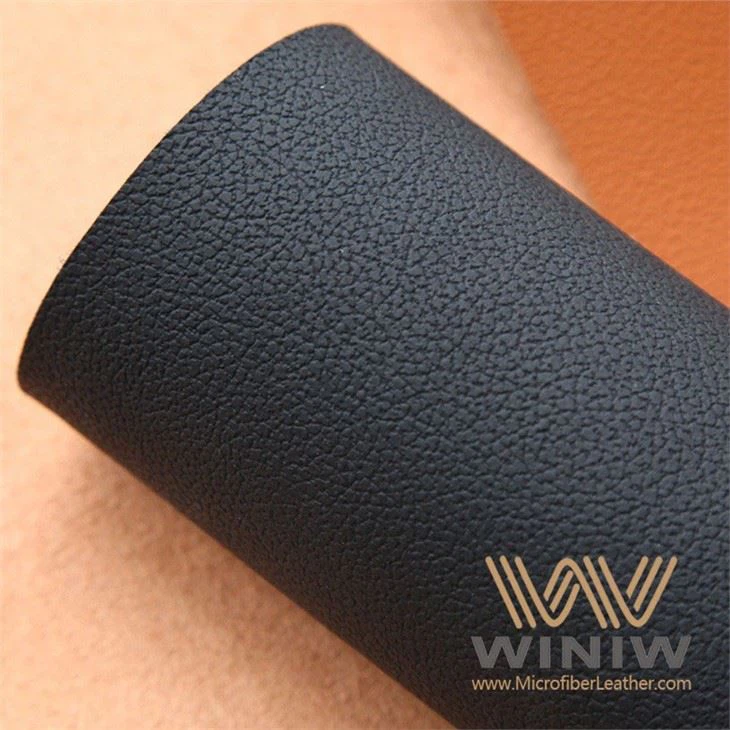 Solvent Free PU Synthetic Upholstery Leather Fabric