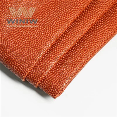 Yuqori tortish kuchiga ega sun'iy teri mikrofiber sintetik shar mato