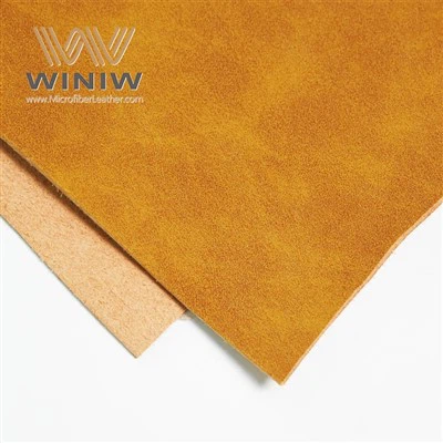 Yirtilishga chidamli sun'iy vegan mato Mikrofiber poyabzal ustki terisi